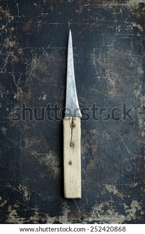 Similar – three old kitchen knives