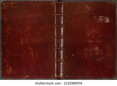 Vintage leather book cover - Shutterstock ID 1210380934