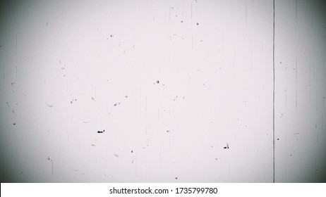 Vintage looping film strip melting background. 4K Reel Clutter, Old Tv and film grain noise. Videotape with scratches and stains. Camera roll with Distortion, Dirt and Scratches animation. - Shutterstock ID 1735799780