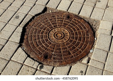 Vintage Manhole Cover