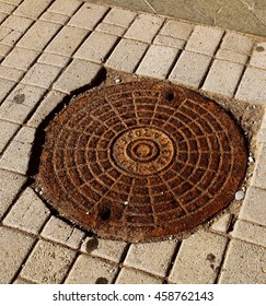 Vintage Manhole Cover