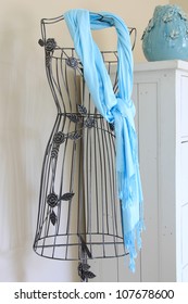 Vintage Mannequin Dress Form Stand.