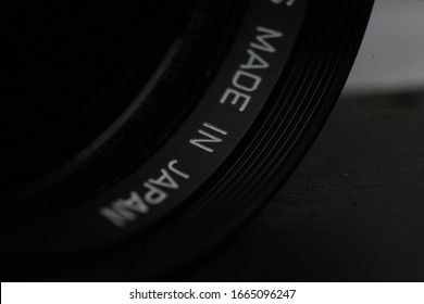 A Vintage Manual Focus Lens Made In Japan. Single Lens Reflex Vintage Retro Film Camera Lens. Portrait Lens, Fast Prime.