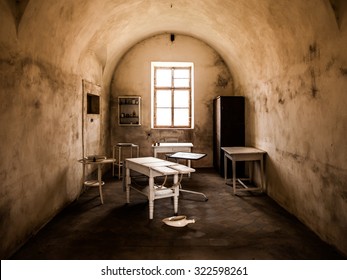 Vintage Medical Office In Old Abandoned Hospital