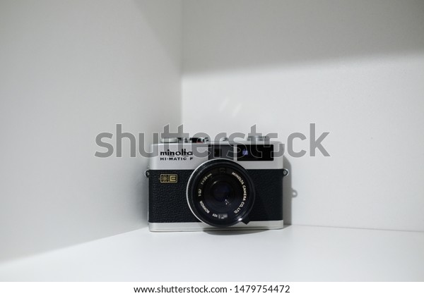 Vintage Minolta Himatic F Camera On Stock Photo Edit Now