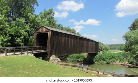 Vintage Missouri Covered Bridge