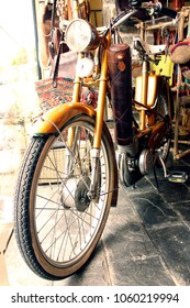 Vintage motorized bicycle 