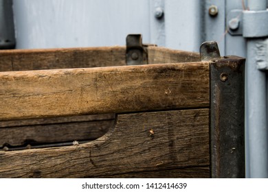 Vintage Old Milk Crate Weathered