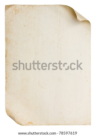 Vintage old paper texture