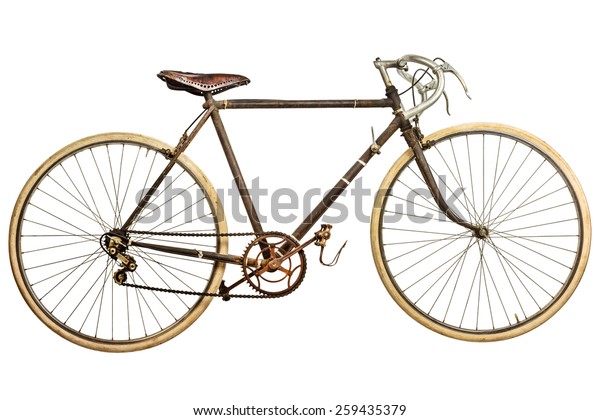 old racing bike