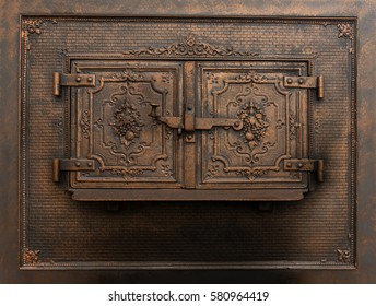 Vintage Oven Door