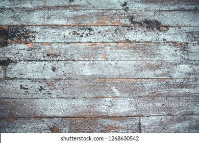 Vintage Painted Wood Panel Wall Textures. 