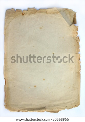 vintage paper; pergament
