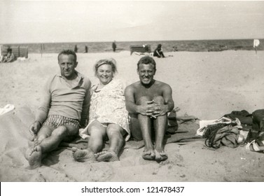 Vintage Nudist Beach