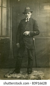 Vintage Photo Of Man (twenties)