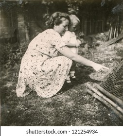 Vintage Photo Of Woman (forties)