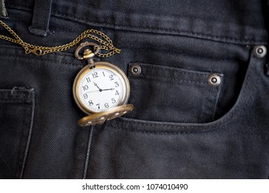 Jeans Pocket Watch Stock Photos Images Photography Shutterstock