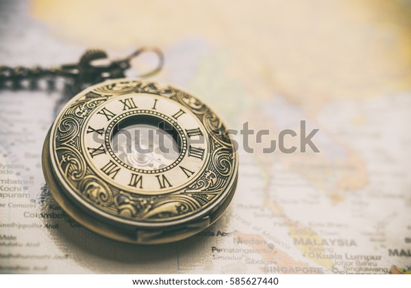 old fashioned pocket watch