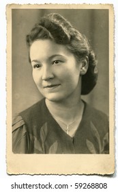 Vintage Portrait Of A Woman