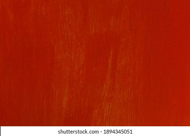 Vintage Red Painted Plywood Wall Texture And Seamless Background