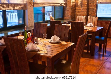 Vintage Restaurant Interior