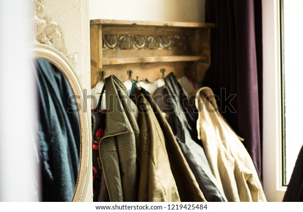 winter coat rack