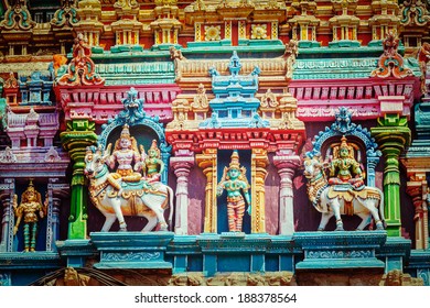 PowerPoint Template: temple madurai tamil nadu india (ippkopmnl)