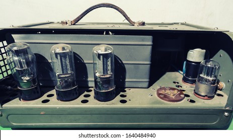 Vintage Retro Tube Valve Amplifier