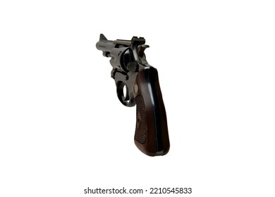 Vintage Revolver Shotgun Wooden Grip