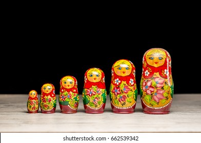 antique russian nesting dolls