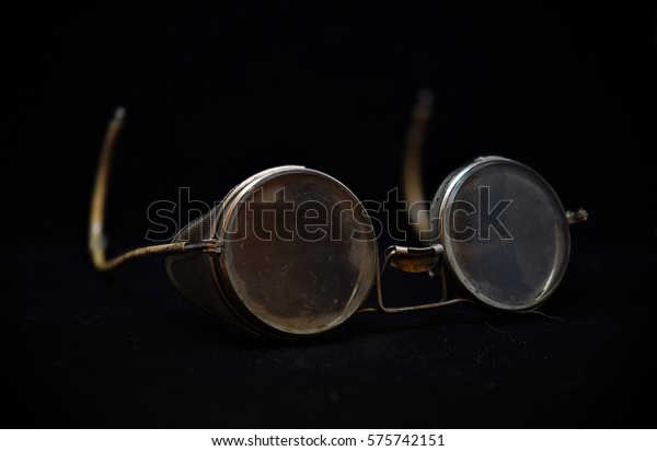 Vintage Safety Glasses Stock Photo Edit Now 575742151