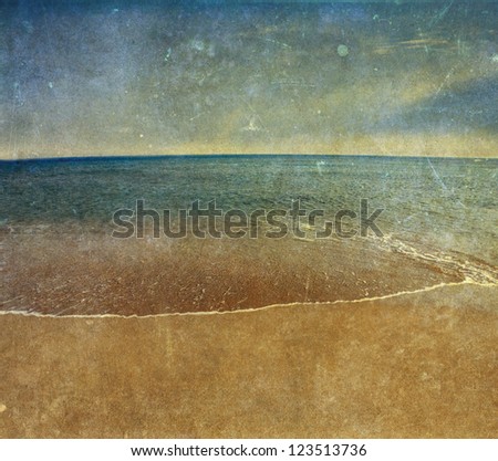 Similar – Image, Stock Photo cold coast Environment