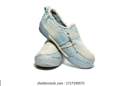 Vintage Shoes On White Background Stock Photo 1717190575 | Shutterstock