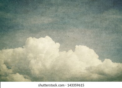 Vintage Sky Background