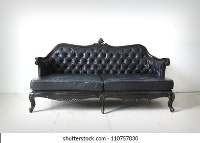 Vintage Sofa In The Room