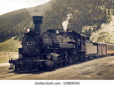 Vintage Steam Engine -Train