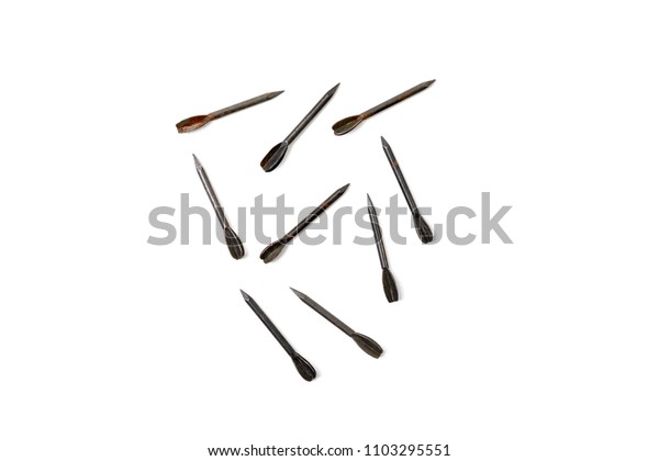 Vintage Steel Flechette Darts Used Artillery Stock Photo Edit Now