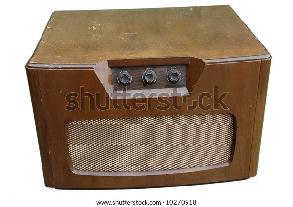 Vintage Style 1960s Record Player Wooden Stock Photo Edit Now