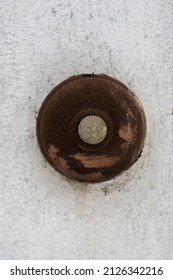 Vintage Style Old Door Bell With Button.