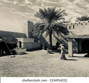 Vintage Style Photo of Nizwa Town in Oman 