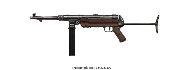 Mp40 High Res Stock Images Shutterstock https www shutterstock com image photo vintage submachine gun second world war 1442781890