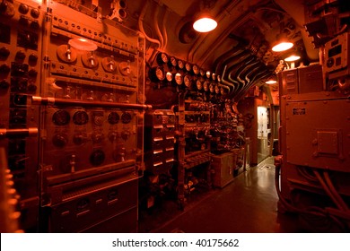 Vintage Submarine Interior