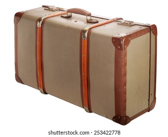 got a big leather suitcase