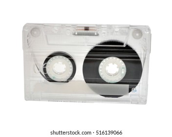 Vintage Tape Case Cassette Design Mockup, Isolated, Clipping Path. 