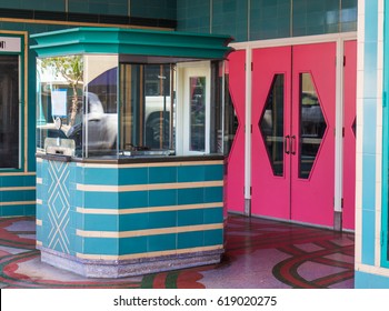 Vintage Ticket Booth