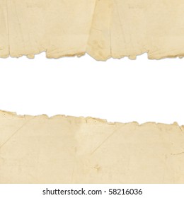 Vintage Torn Paper With Copyspace For Your Text