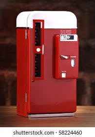 Vintage Toy Soda Machine