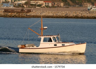 Vintage Trawler Boat