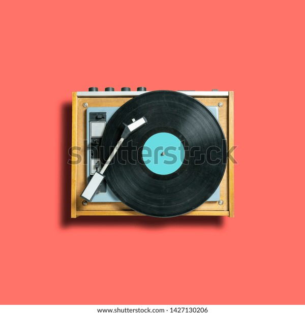 Vintage Turntable Vinyl Record Player On Stock Photo Edit Now