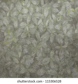 Vintage Wallpaper Background With Leaf
